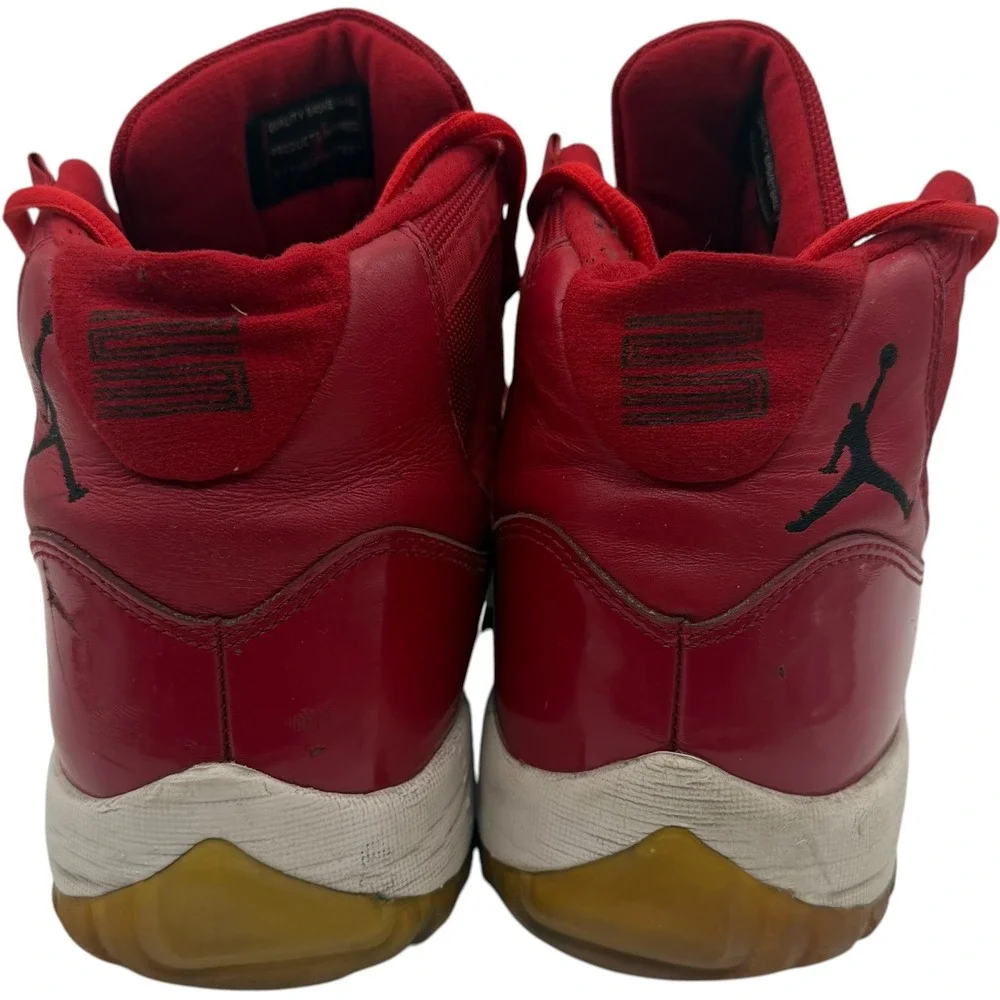 Jordan 11 Retro Win Like 96 Gym Red Basketball Shoes 378037-623 Mens 12 Used